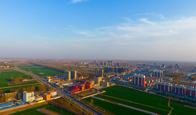 新華網無人機隊航拍河北雄安新區(qū)