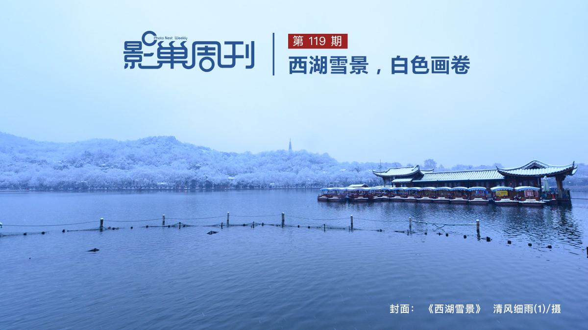 【影巢周刊】西湖雪景，白色畫卷