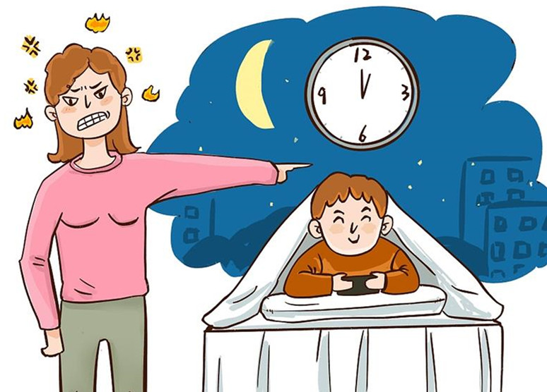 摸黑玩手機，小心晃出急性青光眼