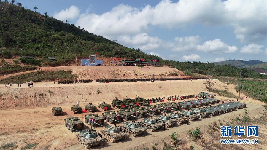 （國際&middot;圖文互動）（2）&ldquo;金龍-2020&rdquo;中柬兩軍聯(lián)合訓練在柬埔寨開訓