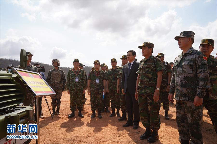 （XHDW&middot;圖文互動）&ldquo;金龍-2020&rdquo;中柬兩軍聯(lián)合訓練在柬埔寨開訓