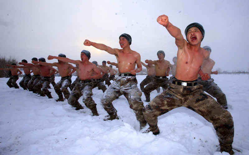 查春明作品：&ldquo;老虎連"戰(zhàn)士