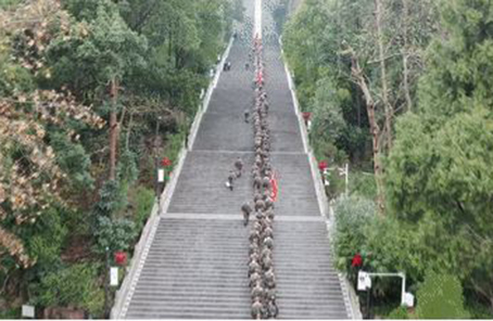 陸軍軍醫(yī)大學開展&ldquo;重走紅軍長征路&rdquo;活動