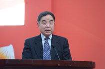 全國人大教科文衛(wèi)委員會主任委員、清華大學(xué)新聞出版學(xué)院院長柳斌杰致辭