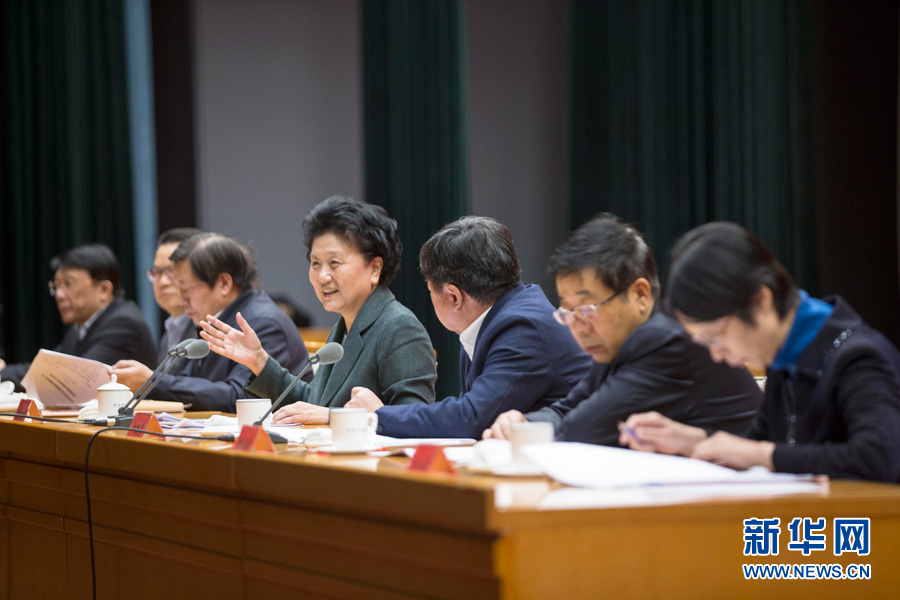 1月16日，中共中央政治局委員、國務(wù)院副總理劉延?xùn)|在北京出席&ldquo;加強(qiáng)和改進(jìn)新形勢(shì)下高校思想政治工作專題研討班&rdquo;開班式。 新華社記者崔新鈺 攝