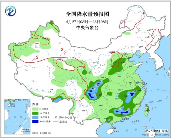 周末雨不休！南北方同迎大范圍降水