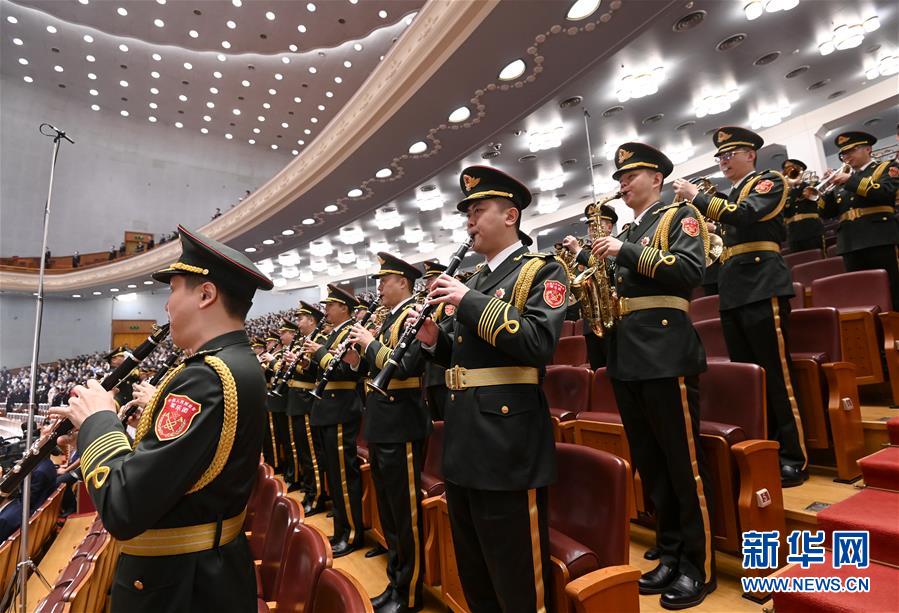 （兩會(huì)&middot;人大開幕&middot;XHDW）（14）十三屆全國人大三次會(huì)議在京開幕