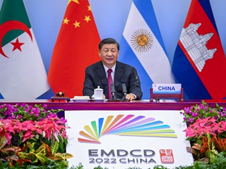 習(xí)近平在全球發(fā)展高層對話會(huì)上的講話