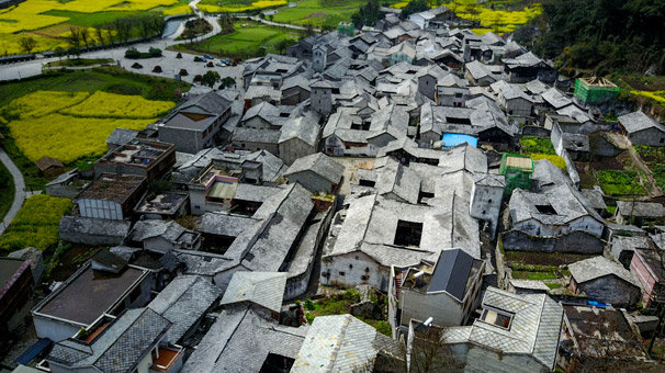獨特的屯堡古建筑村落&mdash;&mdash;貴州本寨古村