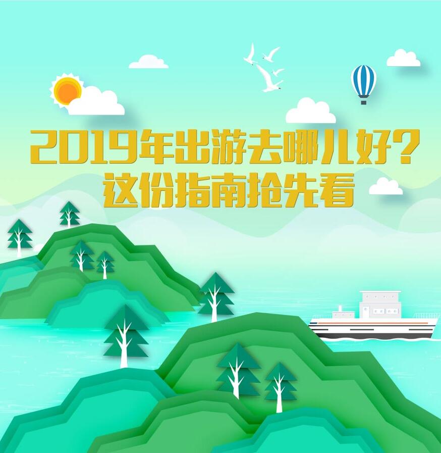 2019年出游去哪兒好？這份指南搶先看