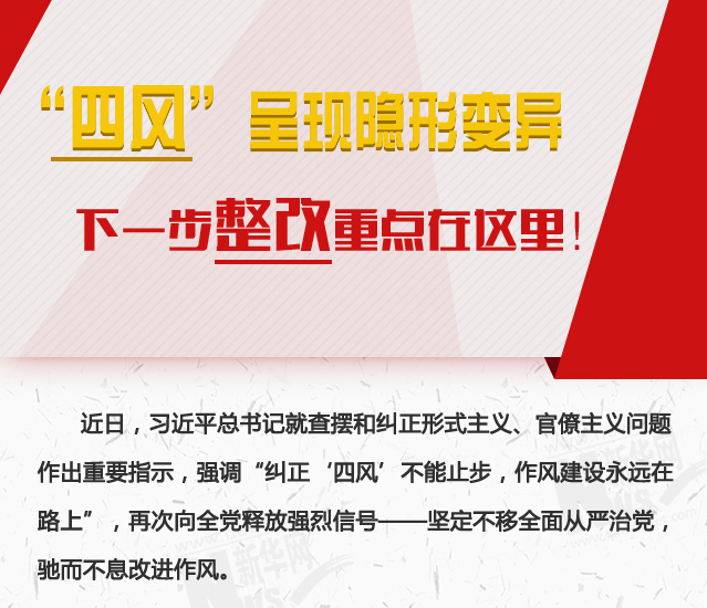 &ldquo;四風&rdquo;呈現(xiàn)隱形變異，下一步整改重點在這里！