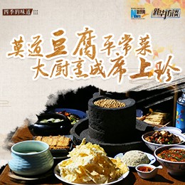 莫道豆腐平常菜，大廚烹成席上珍