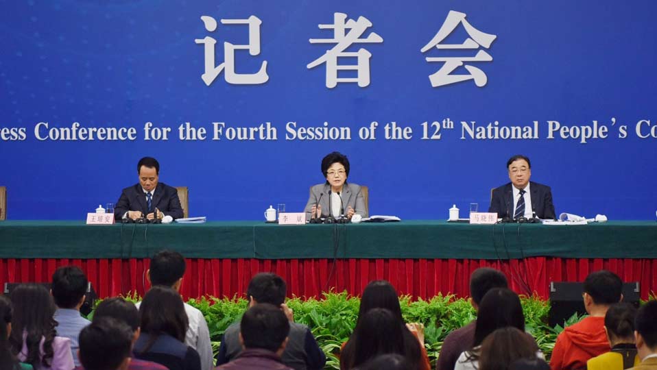 李斌、馬曉偉和王培安答記者問