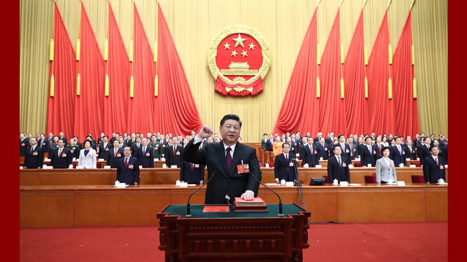 習近平當選國家主席、中央軍委主席