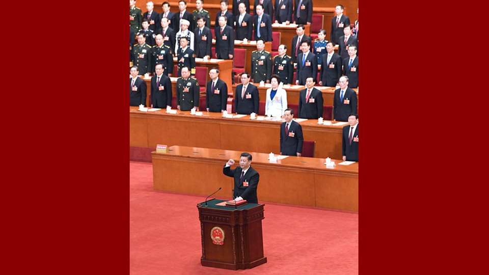 習近平當選國家主席、中央軍委主席