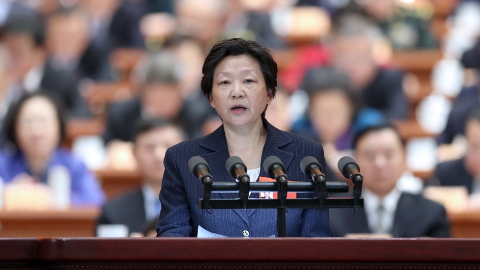 全國政協(xié)人口資源環(huán)境委員會副主任，九三學社中央副主席 印紅