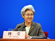十二屆全國人大三次會議副秘書長、發(fā)言人傅瑩
