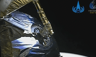 &ldquo;天問一號&rdquo;探測器火星捕獲過程影像來了！