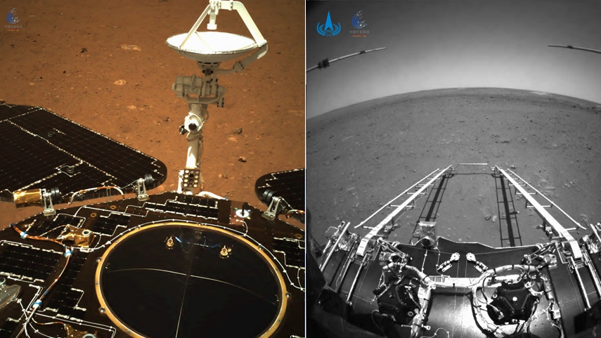 探索星辰大海 祝融號&ldquo;來信&rdquo;了！