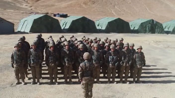 銘記烈士，致敬英雄！加勒萬河谷沖突現(xiàn)場(chǎng)視頻公開