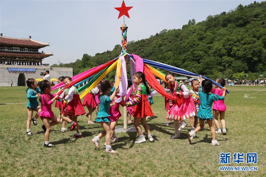 （國際）（3）平壤舉行大型文體活動慶祝&ldquo;六一&rdquo;兒童節(jié)