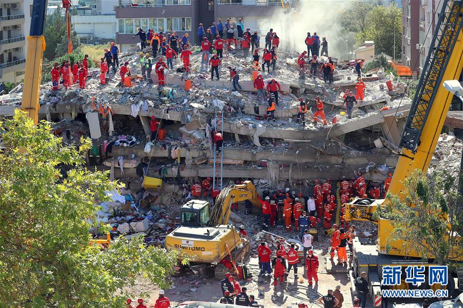 （國際）（10）愛琴海地震致土耳其、希臘至少27人死亡