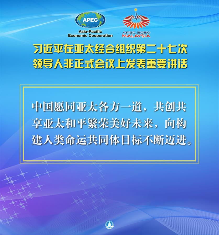（圖表&middot;海報(bào)）［外事］習(xí)近平出席亞太經(jīng)合組織第二十七次領(lǐng)導(dǎo)人非正式會(huì)議并發(fā)表重要講話（12）