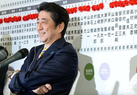 安倍贏選舉易，贏未來難